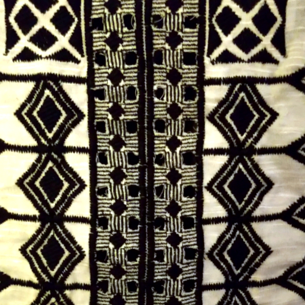 Ecote Boho Flutter Sleeve Blouse Xs - image 5